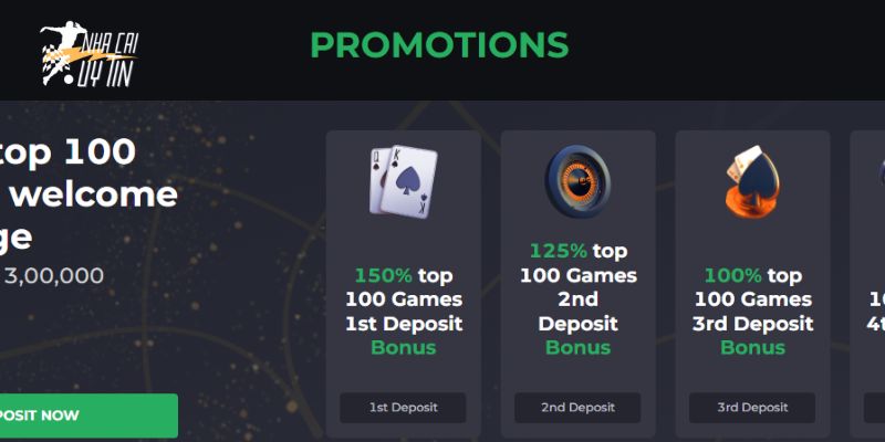 Ưu đãi cực lớn mỗi tuần cho người chơi mới